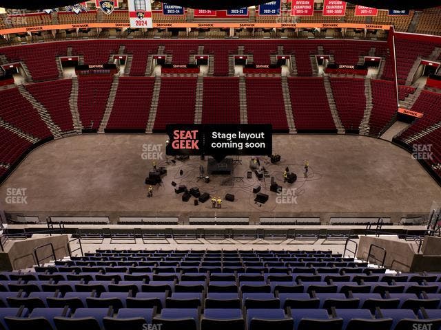 Amerant Bank Arena - Section 301 Seat View