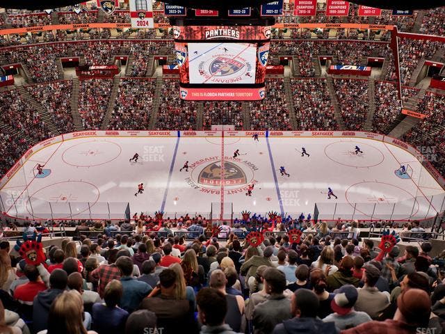 Amerant Bank Arena - Section 301 Seat View