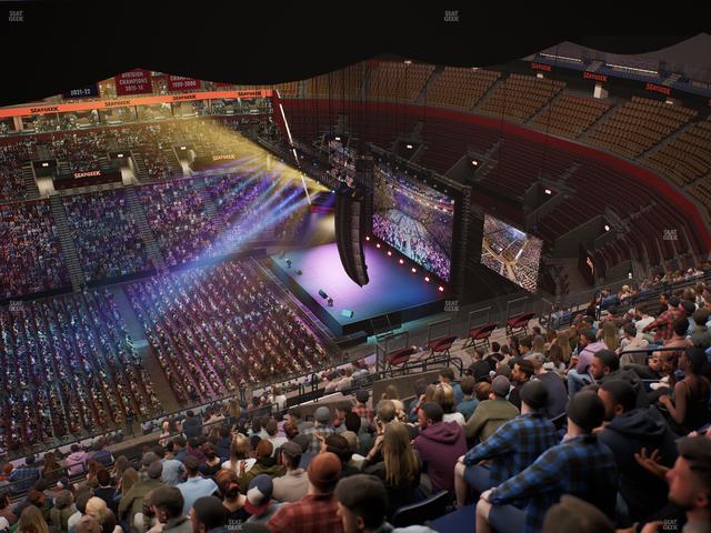 Amerant Bank Arena - Section 301 Seat View Amerant Bank Arena - Section 301 Seat View