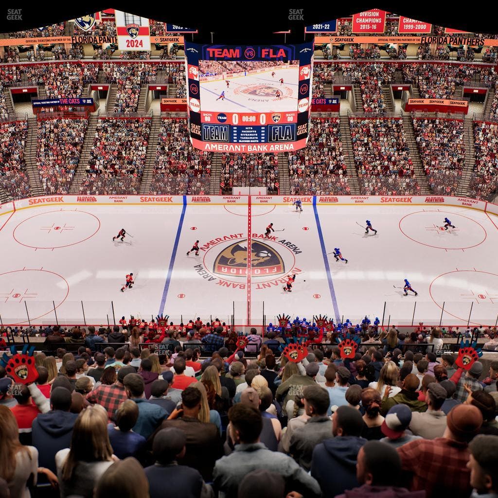 Amerant Bank Arena - Section 301 Seat View