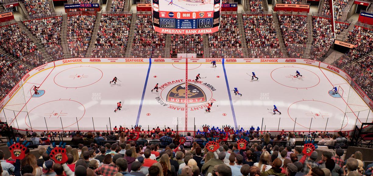 Amerant Bank Arena - Section 301 Seat View