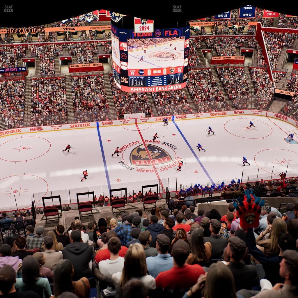 Amerant Bank Arena - Section 302 Seat View