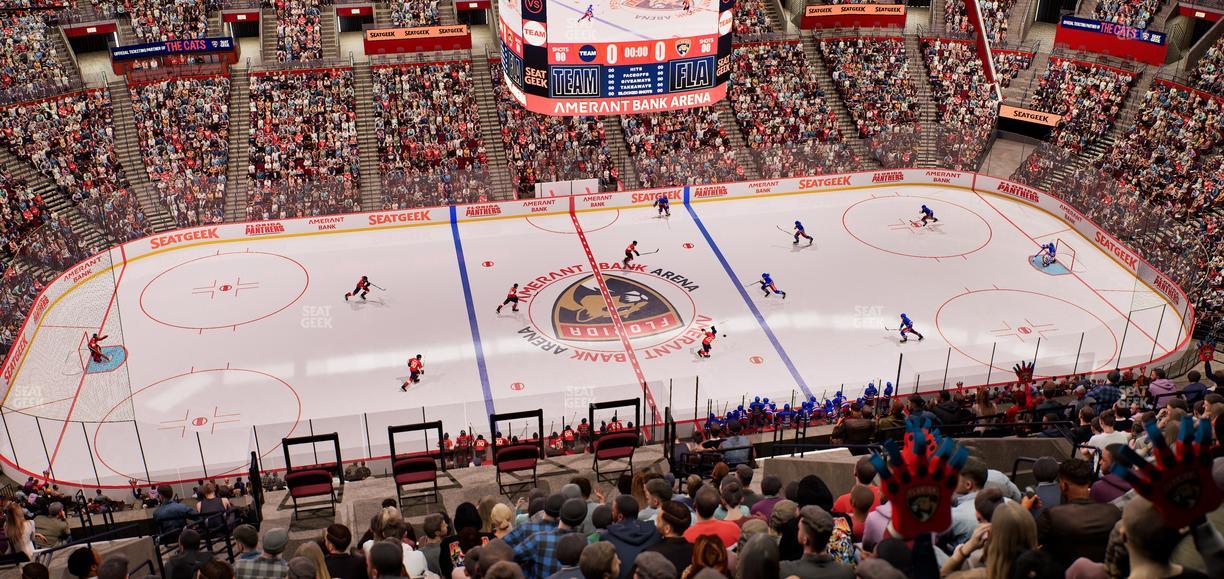 Amerant Bank Arena - Section 302 Seat View