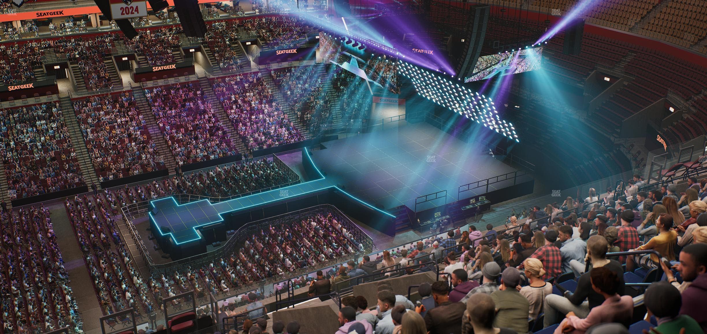 Amerant Bank Arena - Section 302 Seat View