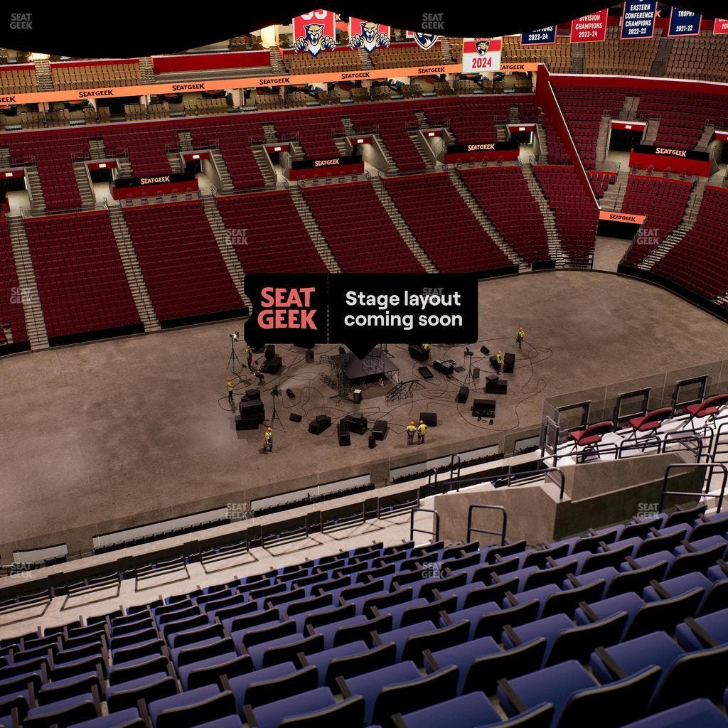 Amerant Bank Arena - Section 303 Seat View