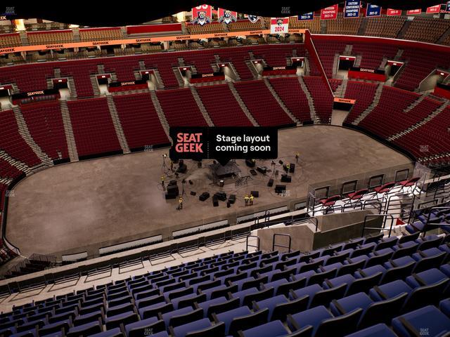 Amerant Bank Arena - Section 303 Seat View Amerant Bank Arena - Section 303 Seat View