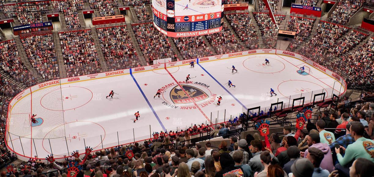 Amerant Bank Arena - Section 303 Seat View