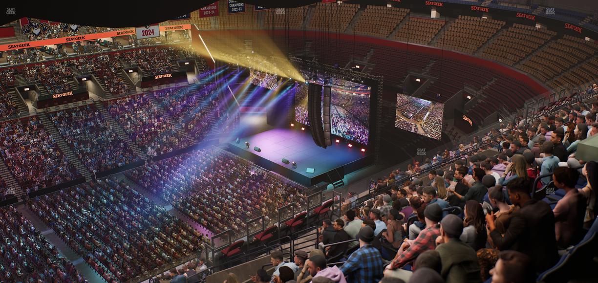 Amerant Bank Arena - Section 303 Seat View