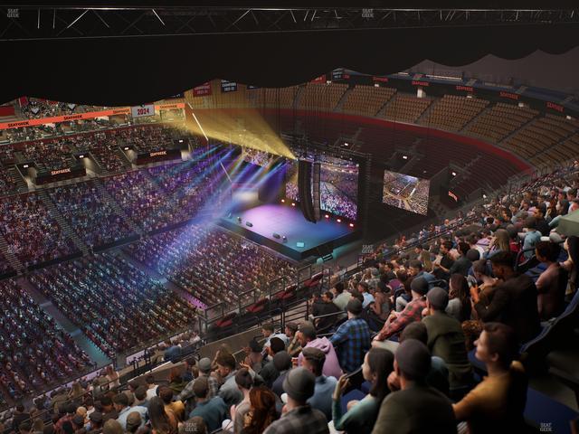 Amerant Bank Arena - Section 303 Seat View Amerant Bank Arena - Section 303 Seat View