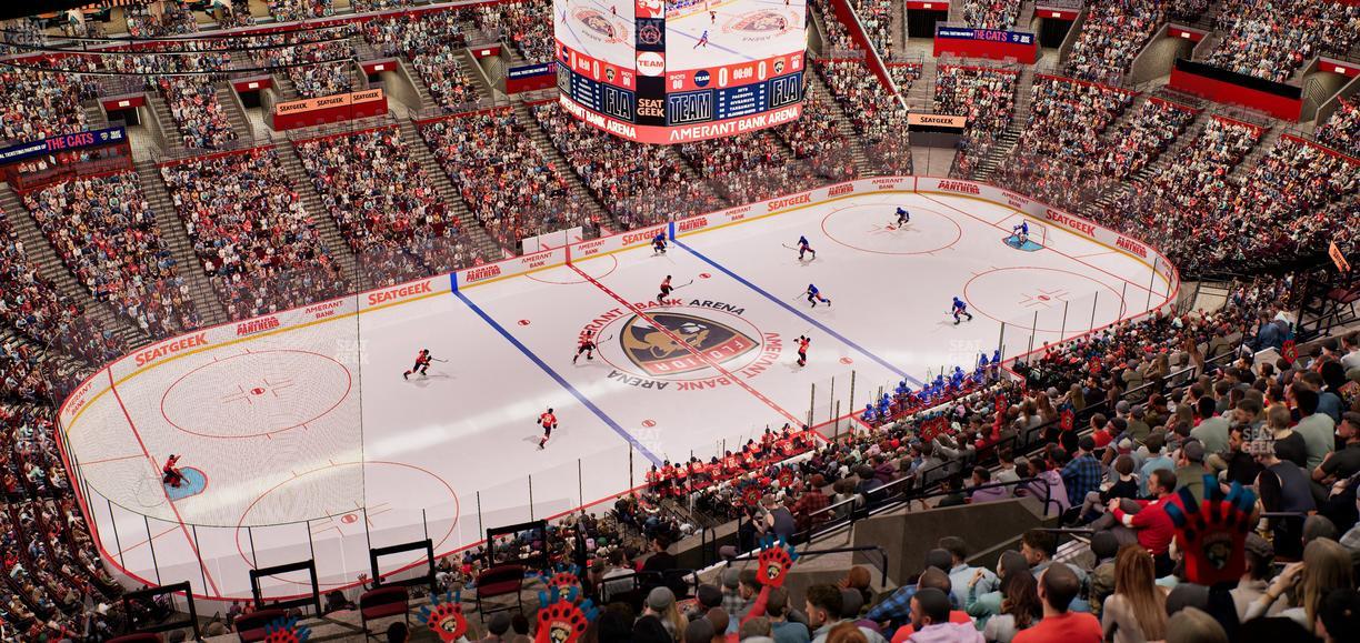 Amerant Bank Arena - Section 304 Seat View