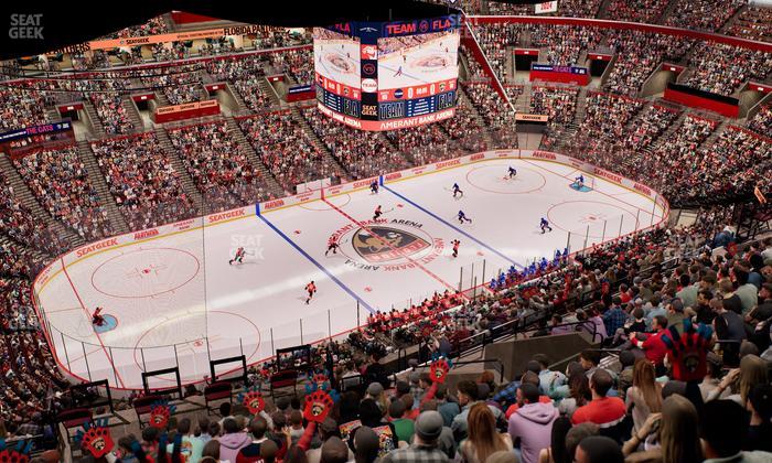 Amerant Bank Arena - Section 304 Seat View