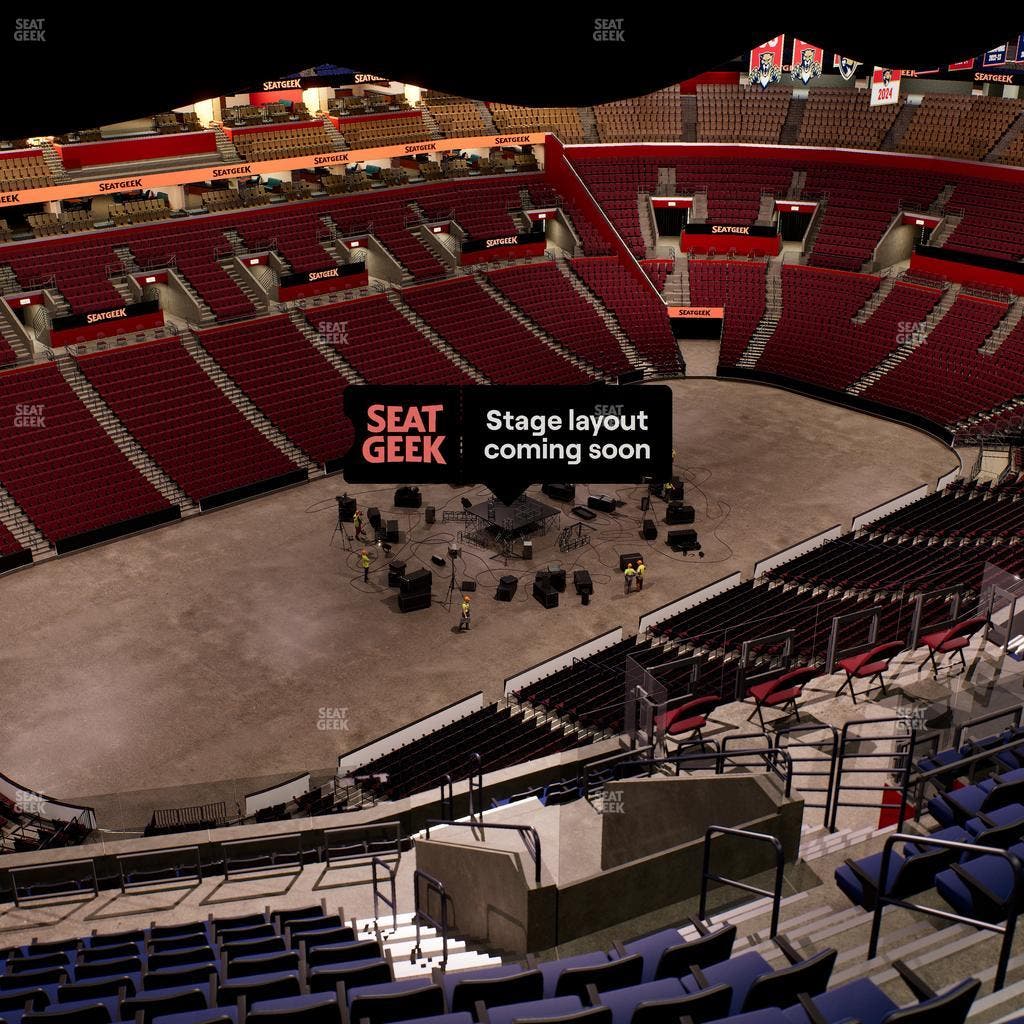 Amerant Bank Arena - Section 305 Seat View