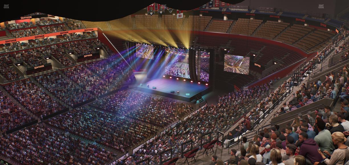 Amerant Bank Arena - Section 305 Seat View