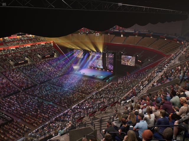 Amerant Bank Arena - Section 305 Seat View Amerant Bank Arena - Section 305 Seat View