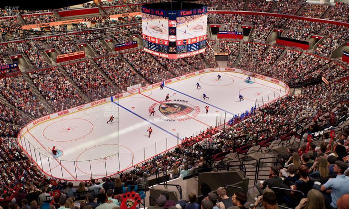 Amerant Bank Arena - Section 305 Seat View