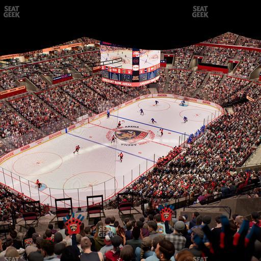 Amerant Bank Arena - Section 306 Seat View