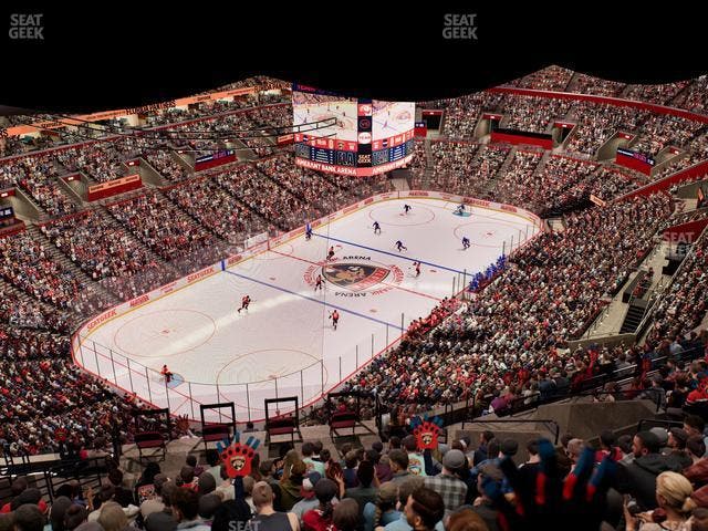 Amerant Bank Arena - Section 306 Seat View