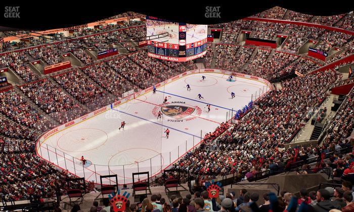 Amerant Bank Arena - Section 306 Seat View