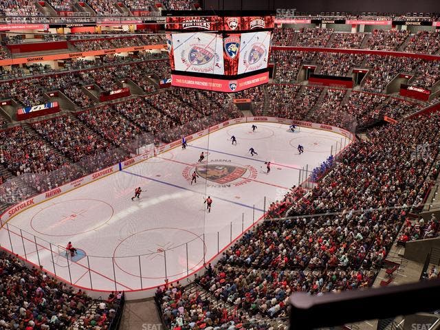 Amerant Bank Arena - Section 306 Seat View