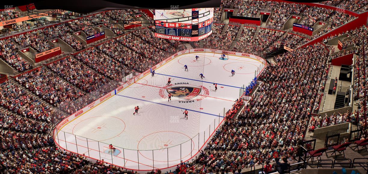 Amerant Bank Arena - Section 307 Seat View