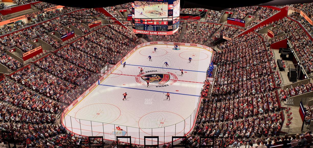 Amerant Bank Arena - Section 308 Seat View