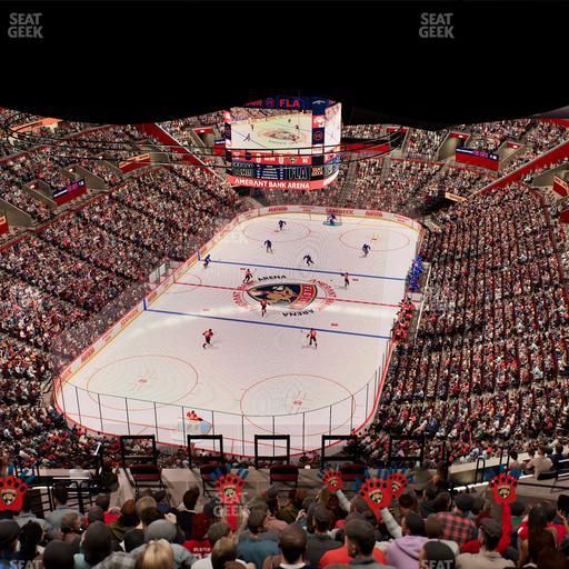 Amerant Bank Arena - Section 308 Seat View