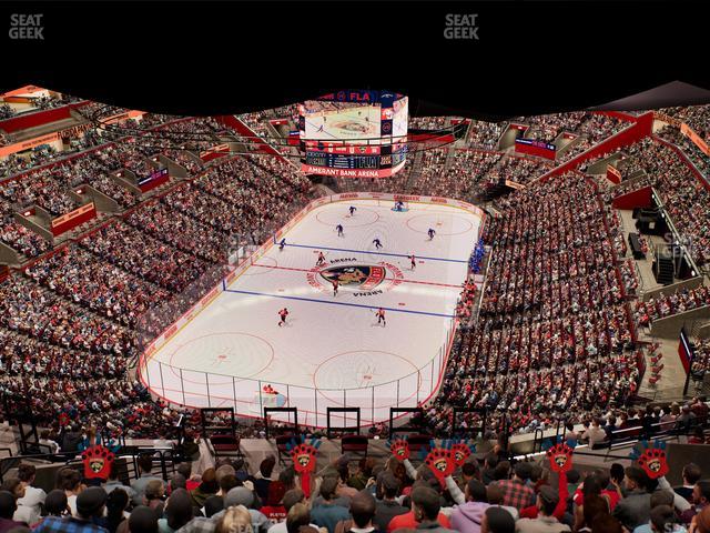 Amerant Bank Arena - Section 308 Seat View
