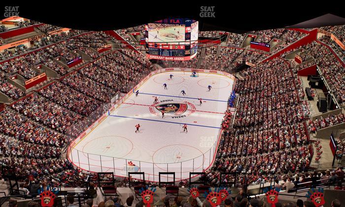Amerant Bank Arena - Section 308 Seat View