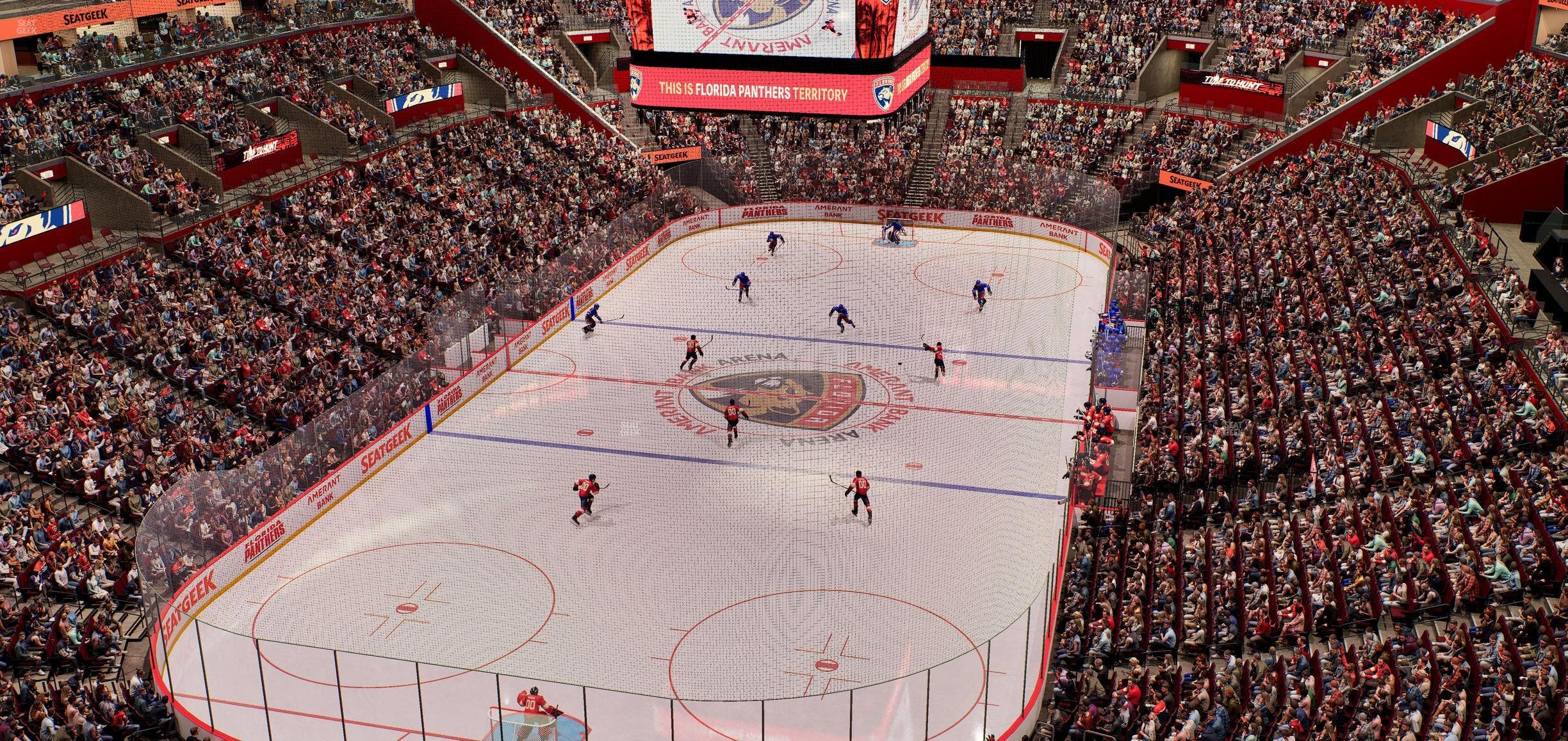 Amerant Bank Arena - Section 308 Seat View