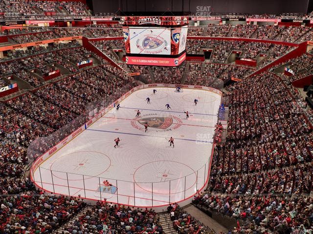 Amerant Bank Arena - Section 308 Seat View