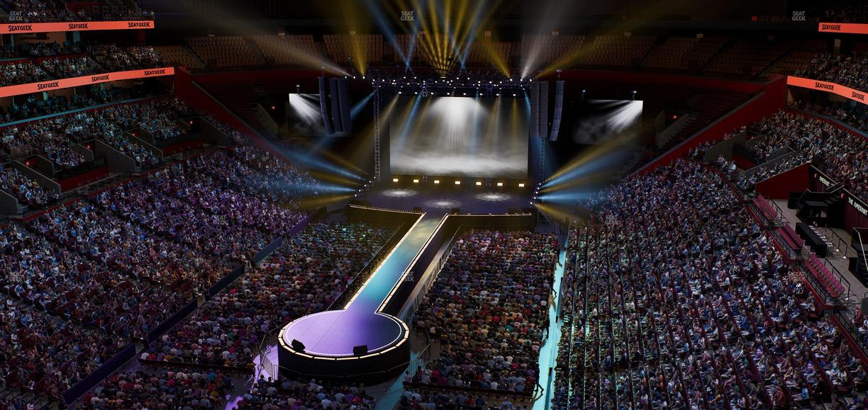 Amerant Bank Arena - Section 308 Seat View