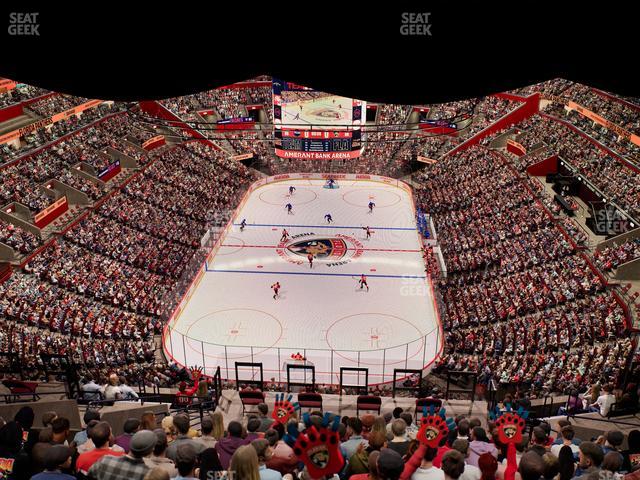 Amerant Bank Arena - Section 309 Seat View