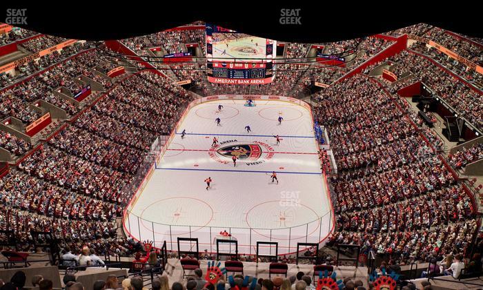 Amerant Bank Arena - Section 309 Seat View