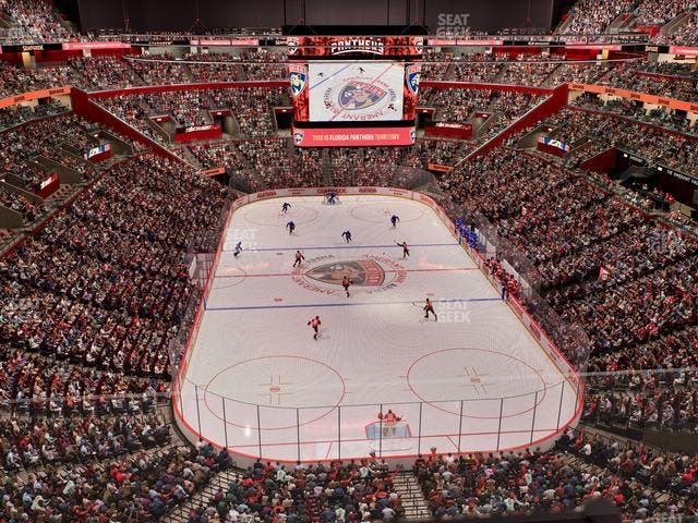 Amerant Bank Arena - Section 310 Seat View