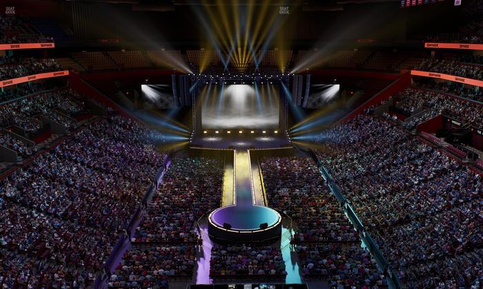 Amerant Bank Arena - Section 310 Seat View