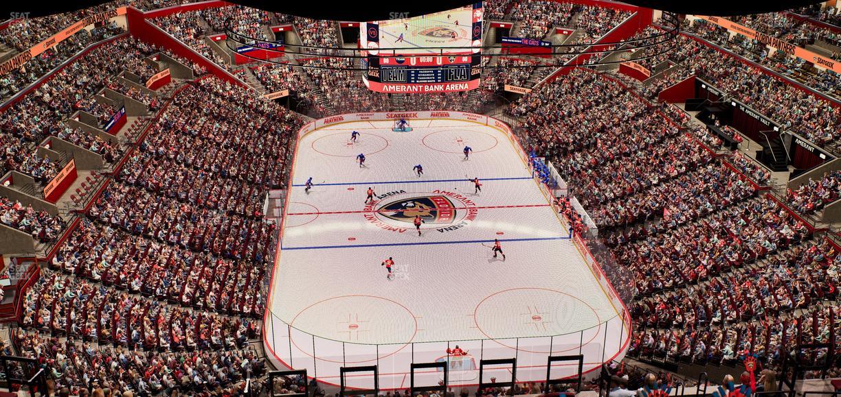 Amerant Bank Arena - Section 310 Seat View