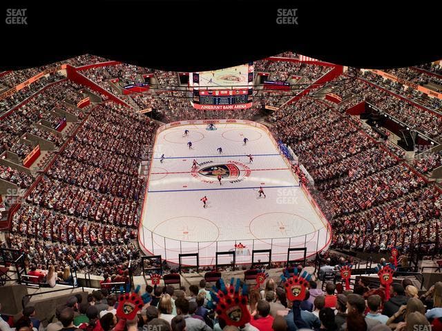 Amerant Bank Arena - Section 310 Seat View