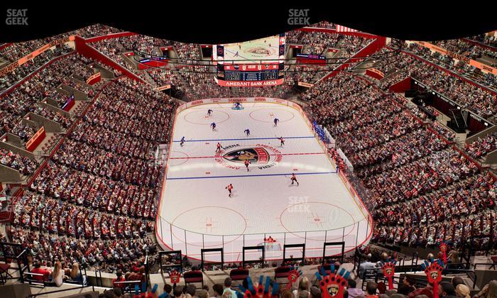Amerant Bank Arena - Section 310 Seat View
