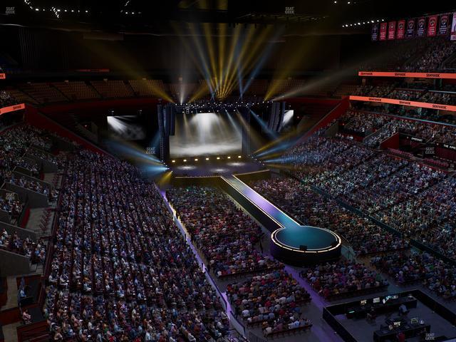 Amerant Bank Arena - Section 312 Seat View