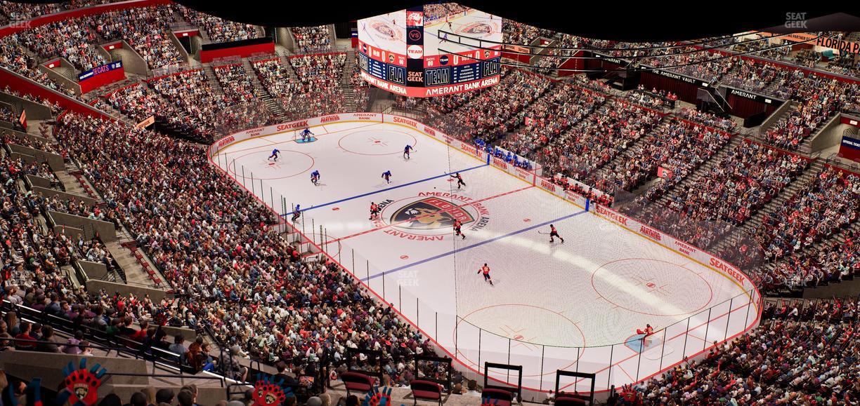 Amerant Bank Arena - Section 313 Seat View