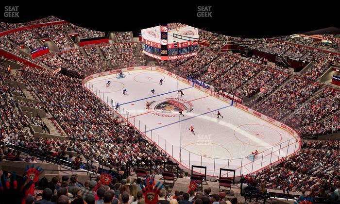 Amerant Bank Arena - Section 313 Seat View