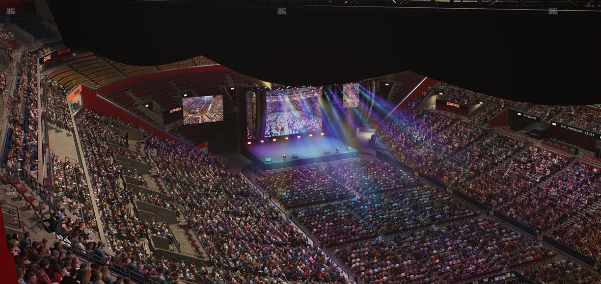 Amerant Bank Arena - Section 313 Seat View