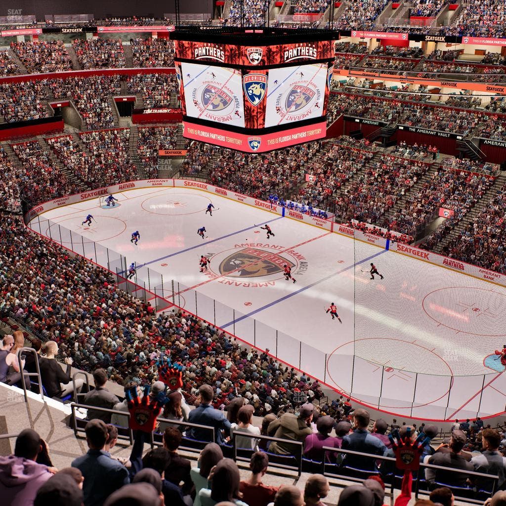 Amerant Bank Arena - Section 314 Seat View