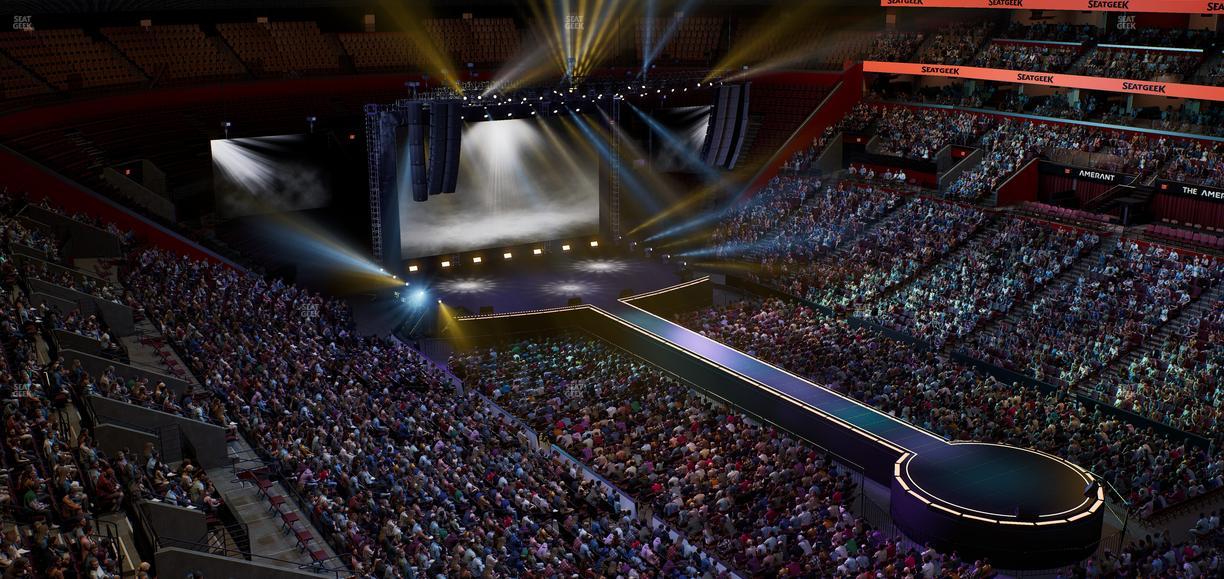 Amerant Bank Arena - Section 314 Seat View