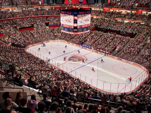 Amerant Bank Arena - Section 314 Seat View