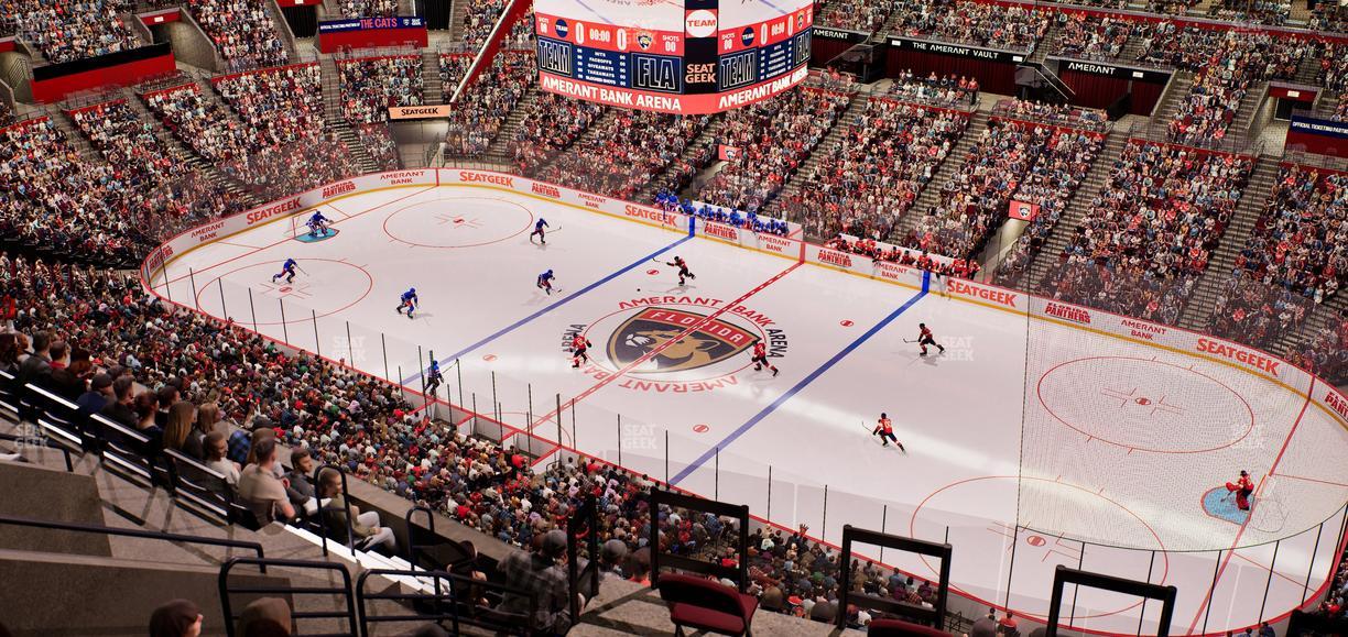 Amerant Bank Arena - Section 315 Seat View