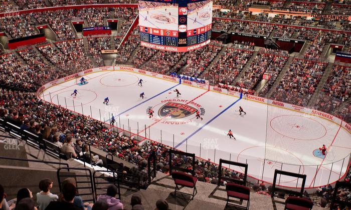 Amerant Bank Arena - Section 315 Seat View