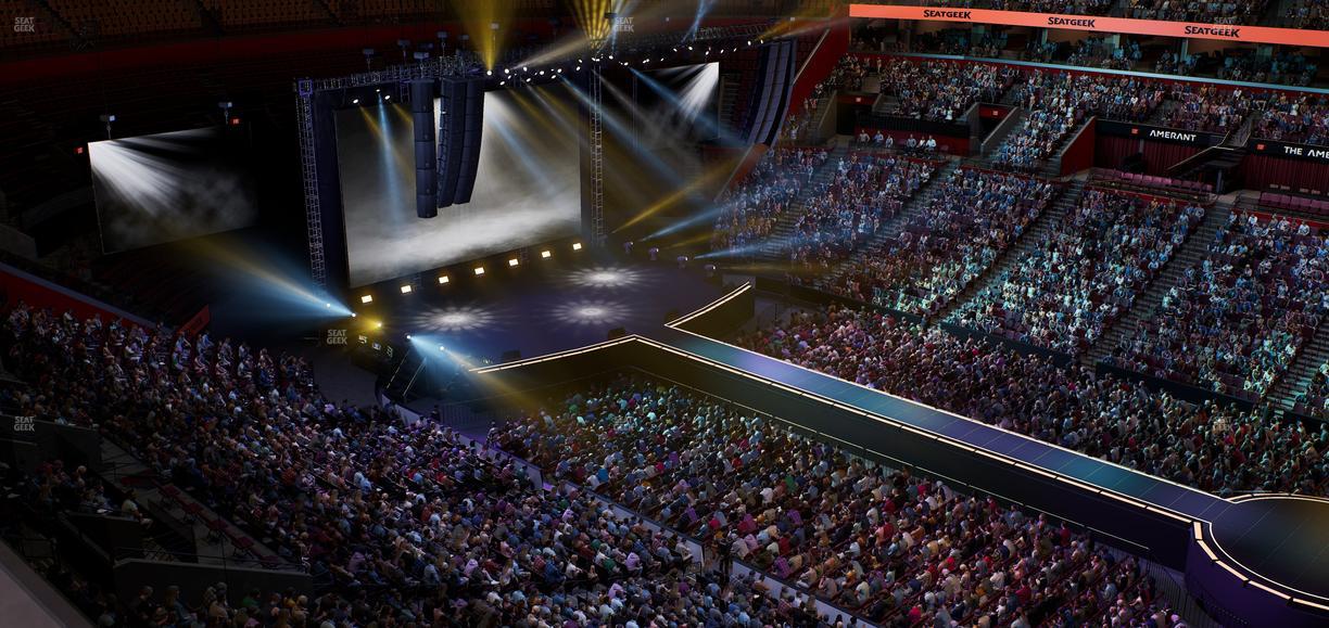 Amerant Bank Arena - Section 316 Seat View