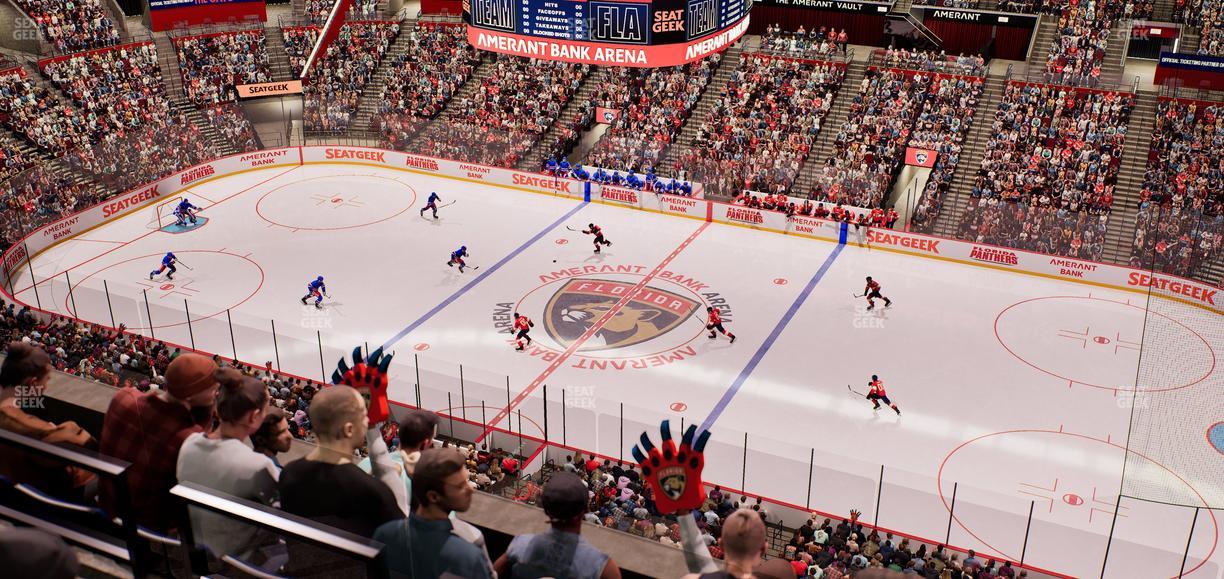 Amerant Bank Arena - Section 316 Seat View