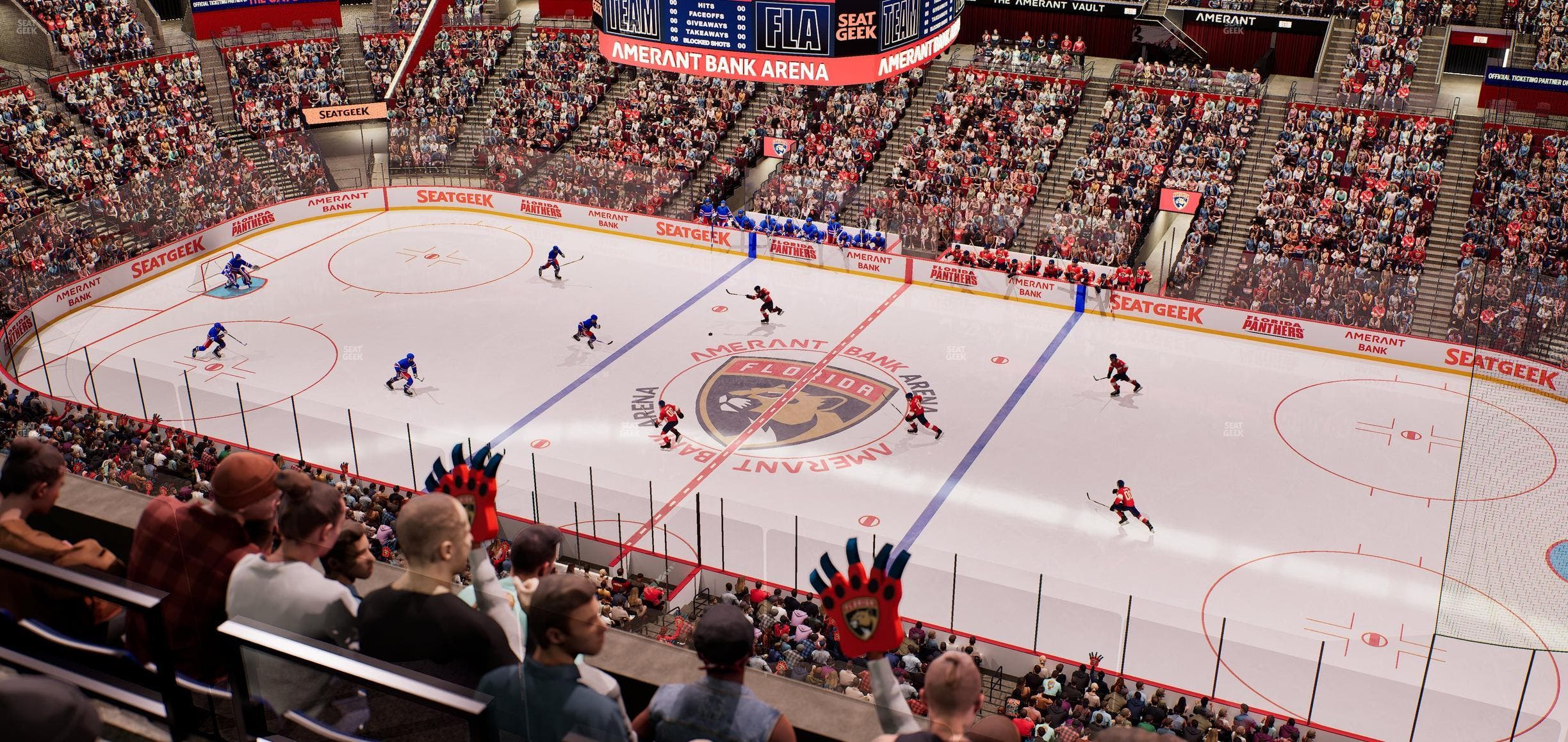 Amerant Bank Arena - Section 316 Seat View